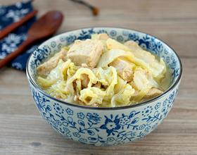 大白菜炖冻豆腐[图]