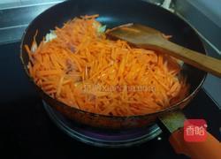 清炒胡萝卜的做法图解4