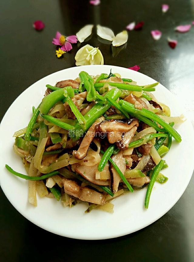 香菇萝卜丝