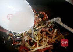 茭白小炒的做法图解5