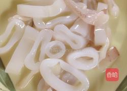 鲜鱿炒韭苔的做法图解3