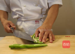 杏鲍菇炒肉片的做法图解2