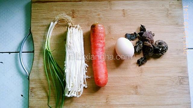 准备食材