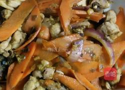 剁椒炒鸡腿肉的做法图解4