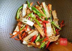 香干炒肉的做法图解7