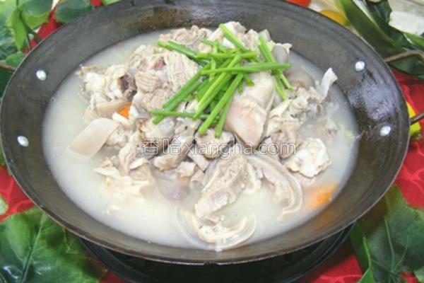 白萝卜羊肉汤锅