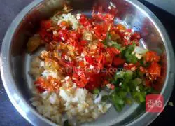 Illustration of how to make cold salad 1000-piece 4