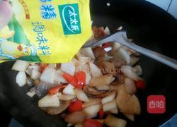 咸肉炒罗卜的做法图解5