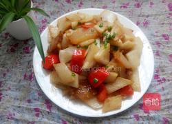 咸肉炒罗卜的做法图解6