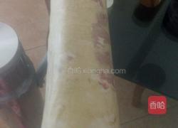 抹茶蓝莓海绵卷的做法图解6