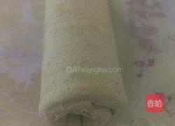 抹茶蓝莓海绵卷的做法图解7