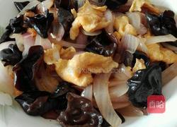 木耳洋葱炒鸡蛋的做法图解13