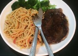 黑椒牛排意面