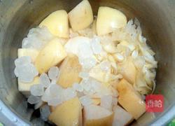 银耳煲梨水的做法图解4