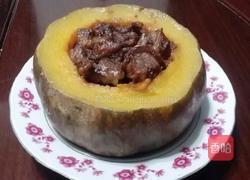 南瓜牛腩盅的做法图解10