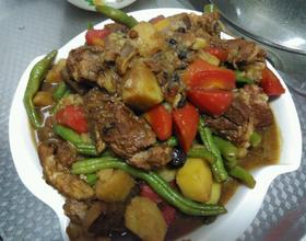 排骨炖豆角[图]