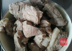 排骨炖豆角的做法图解4