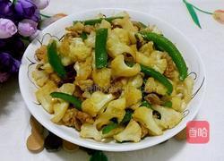 炒菜花的做法图解7