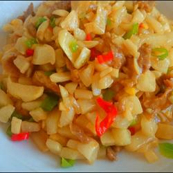 酸萝卜炒肉的做法[图]
