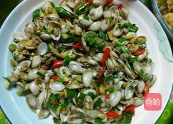 葱爆海瓜子的做法图解6