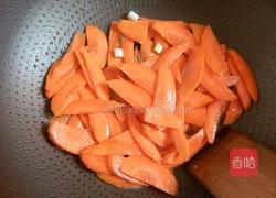 胡萝卜炒肉的做法图解5