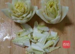 白菜莲花粉丝汤的做法图解5