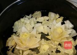 白菜莲花粉丝汤的做法图解9