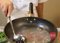 豆角炒腊肠的做法图解4