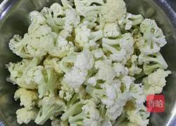 小炒有机菜花的做法图解1