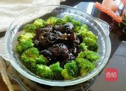 西蓝花凉拌木耳的做法图解6