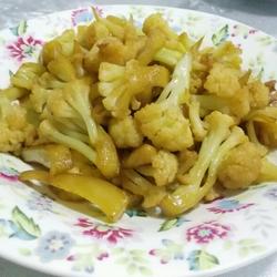 蒜香有机菜花的做法[图]