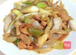 葱爆肉的做法图解8