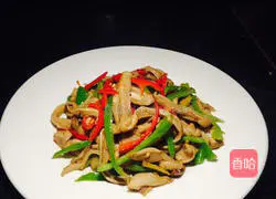 Illustration of how to make stir-fried pork belly 10