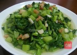 油渣炒菜心末的做法图解10