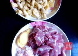 百叶烧肉的做法图解1