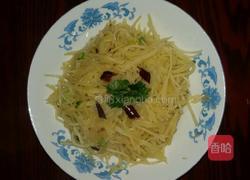 酸辣红薯丝的做法图解4