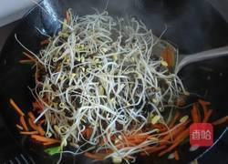 胡萝卜豆芽炒肉沫的做法图解11