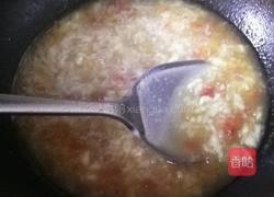 鸡蛋西红柿菠菜疙瘩汤的做法图解8
