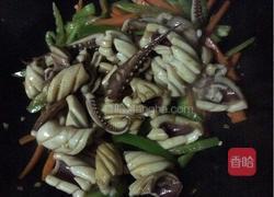 炒鱿鱼的做法图解5
