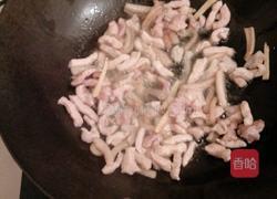 蒜香肉丝豇豆的做法图解4