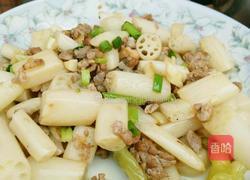 小炒藕尖的做法图解2