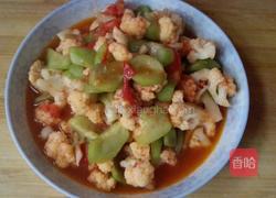 丝瓜炒菜花的做法图解10