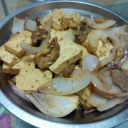 豆腐炒肉片的做法[图]