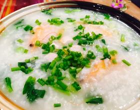 金枪鱼瑶柱菜粥[图]