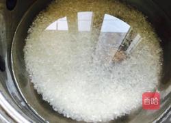 金枪鱼瑶柱菜粥的做法图解1