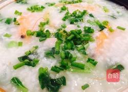 金枪鱼瑶柱菜粥的做法图解12