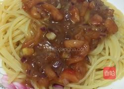 番茄洋葱意面的做法图解8