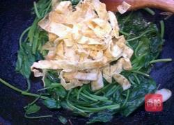 蛋皮菠菜的做法图解6