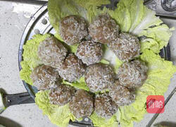 珍珠丸子的做法图解12