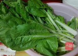 青菜豆腐的做法图解1